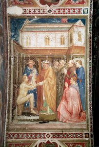 The Miracle of St. Stanislas from the Lower Church by Puccio and Stefano Capanna